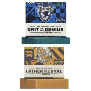 Dr. Squatch Harry‎ Potter Soap Set Hufflepuff Ravenclaw 2pk 5oz NEW